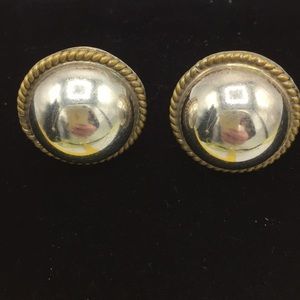 Sterling Silver Pierced Earrings Made in Mexico